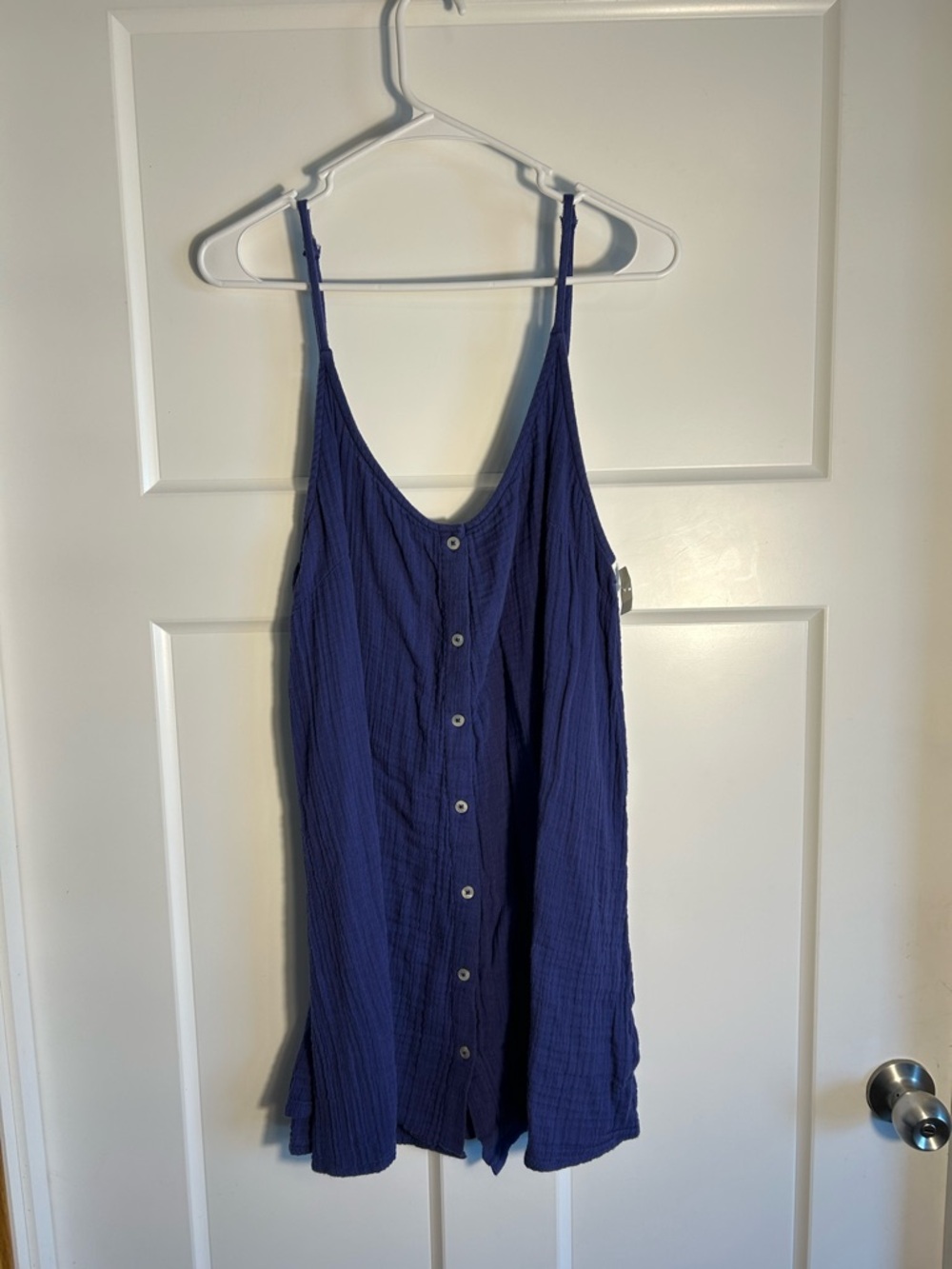 Rip Curl Women’s XL Strappy Mini Dress Purple Beach Resort 4702